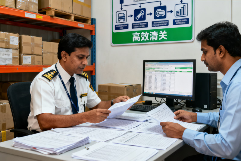 中国到印度的物流专线