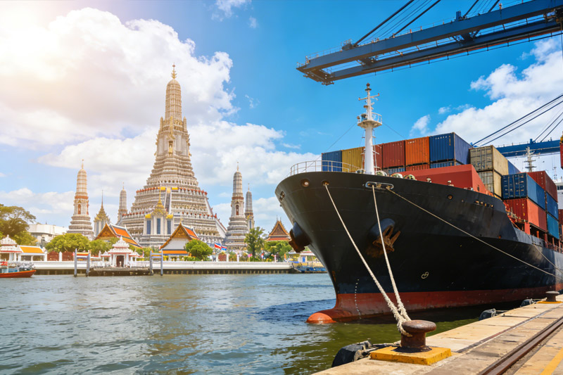 中国到泰国物流专线02